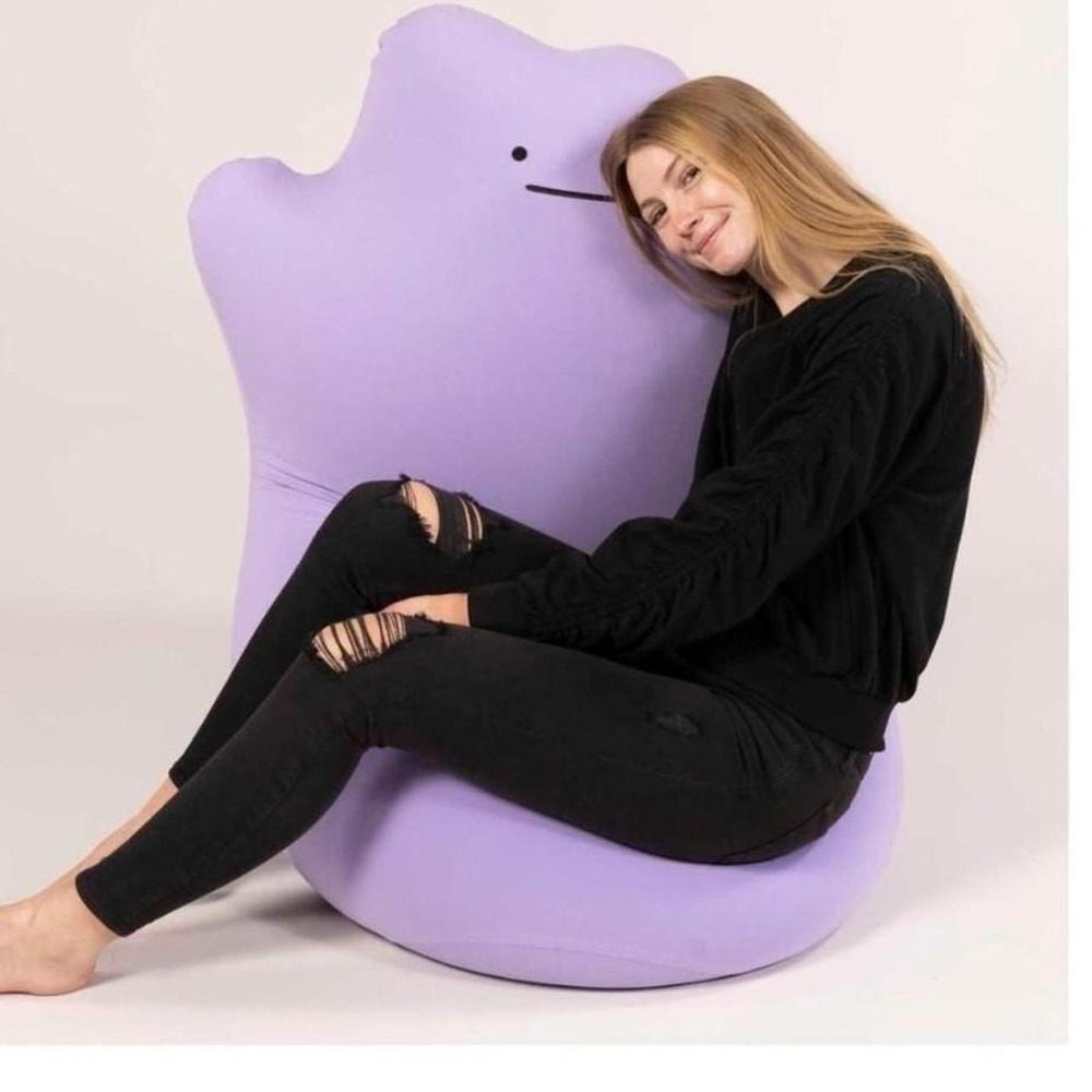 Pokemon Center Ditto Bean Bag Chair BYogibo Limited Edition